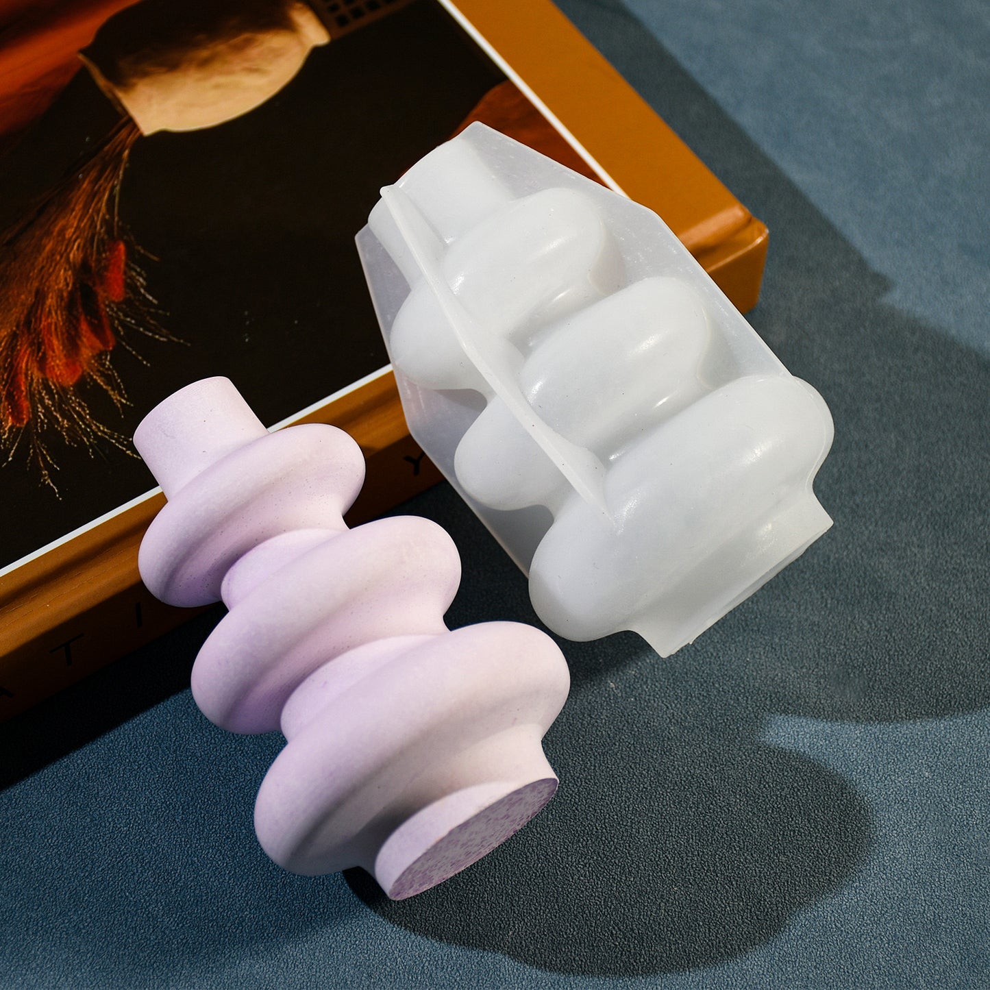 Orb Vase Silicone Mold Nordic Circle Straight