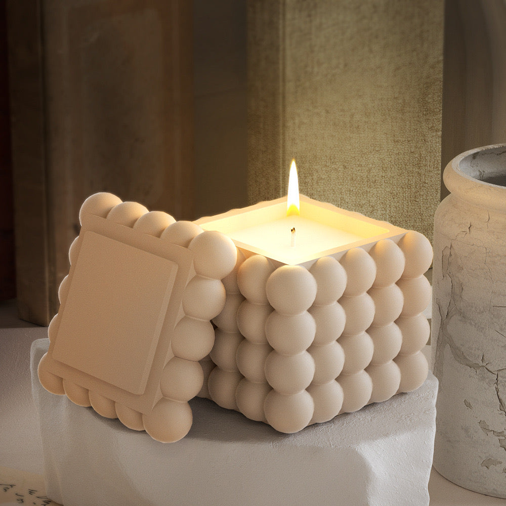 Bubble Candle Jar Storage Silicone Mold
