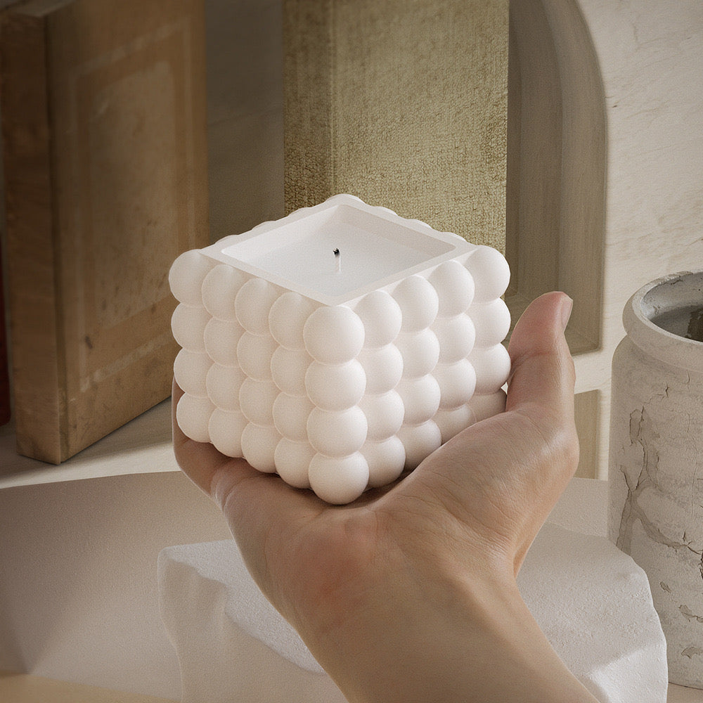 Bubble Candle Jar Storage Silicone Mold