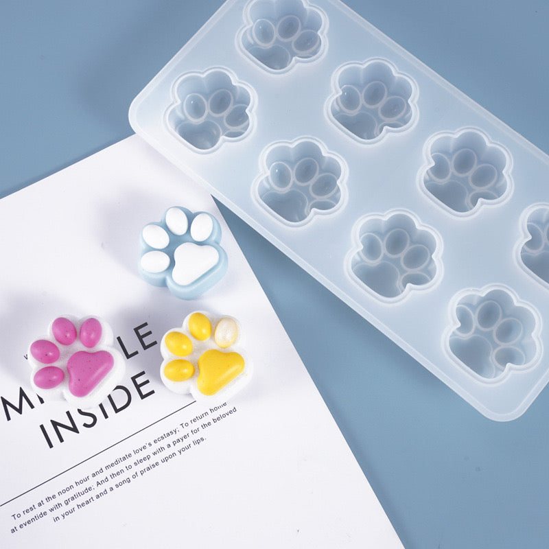 Paw Keychain Silicone Mold