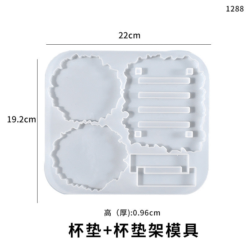 Coaster Silicone Mold