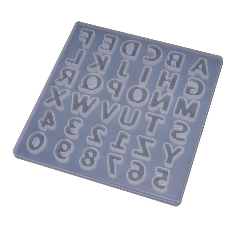 Mini Alphabet Silicone Mold