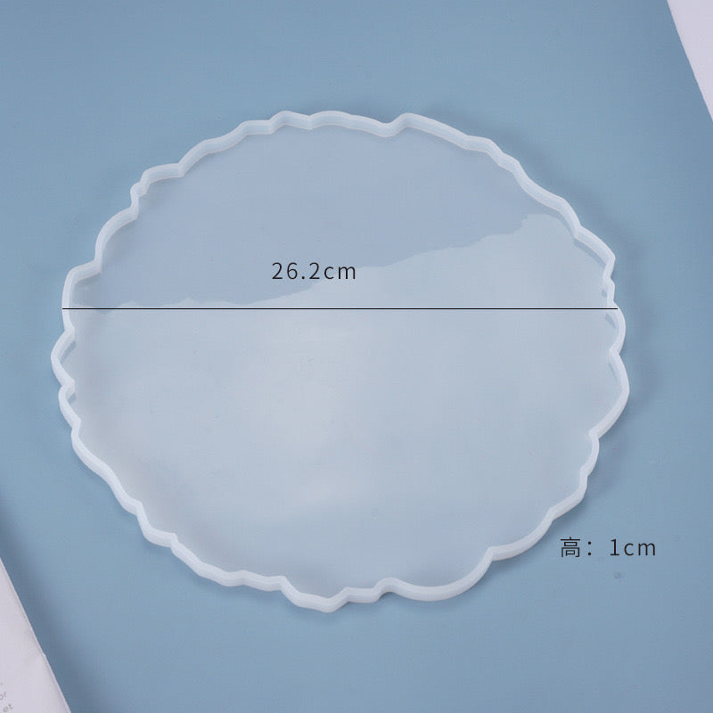 Irregular Circle Silicone Tray Mold