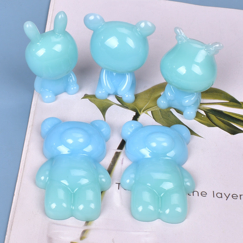 Bear Keychain Silicone Mold