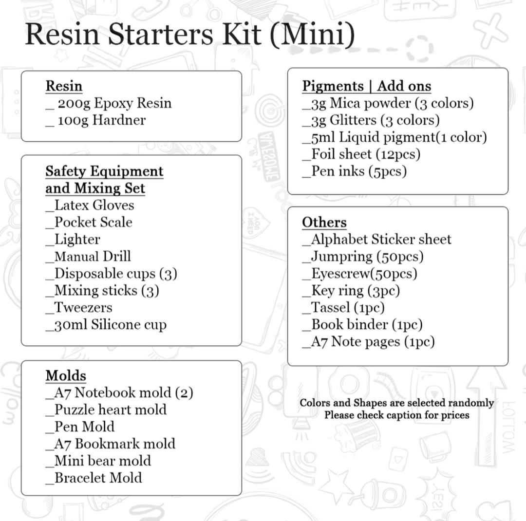 Resin Starters Kit