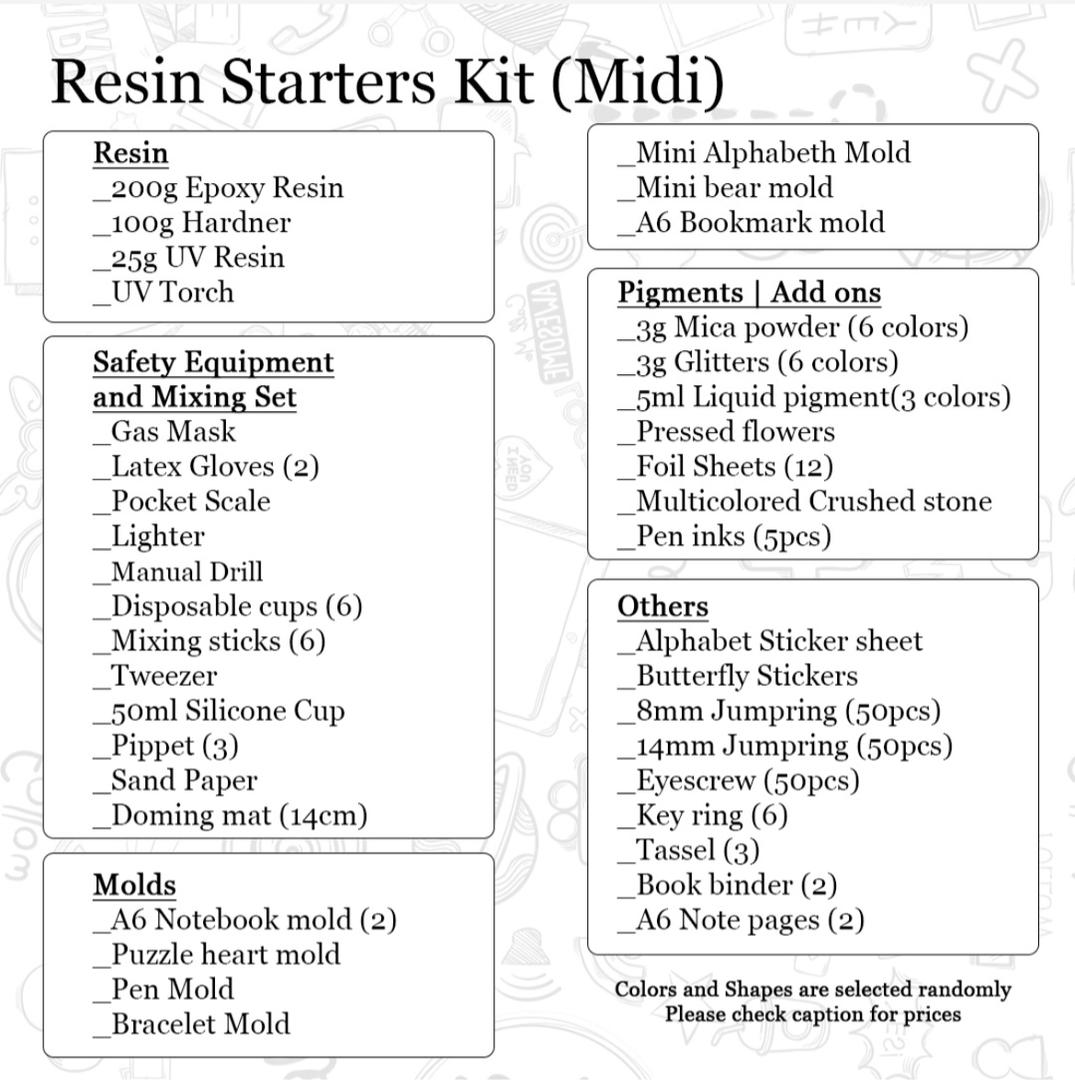 Resin Starters Kit