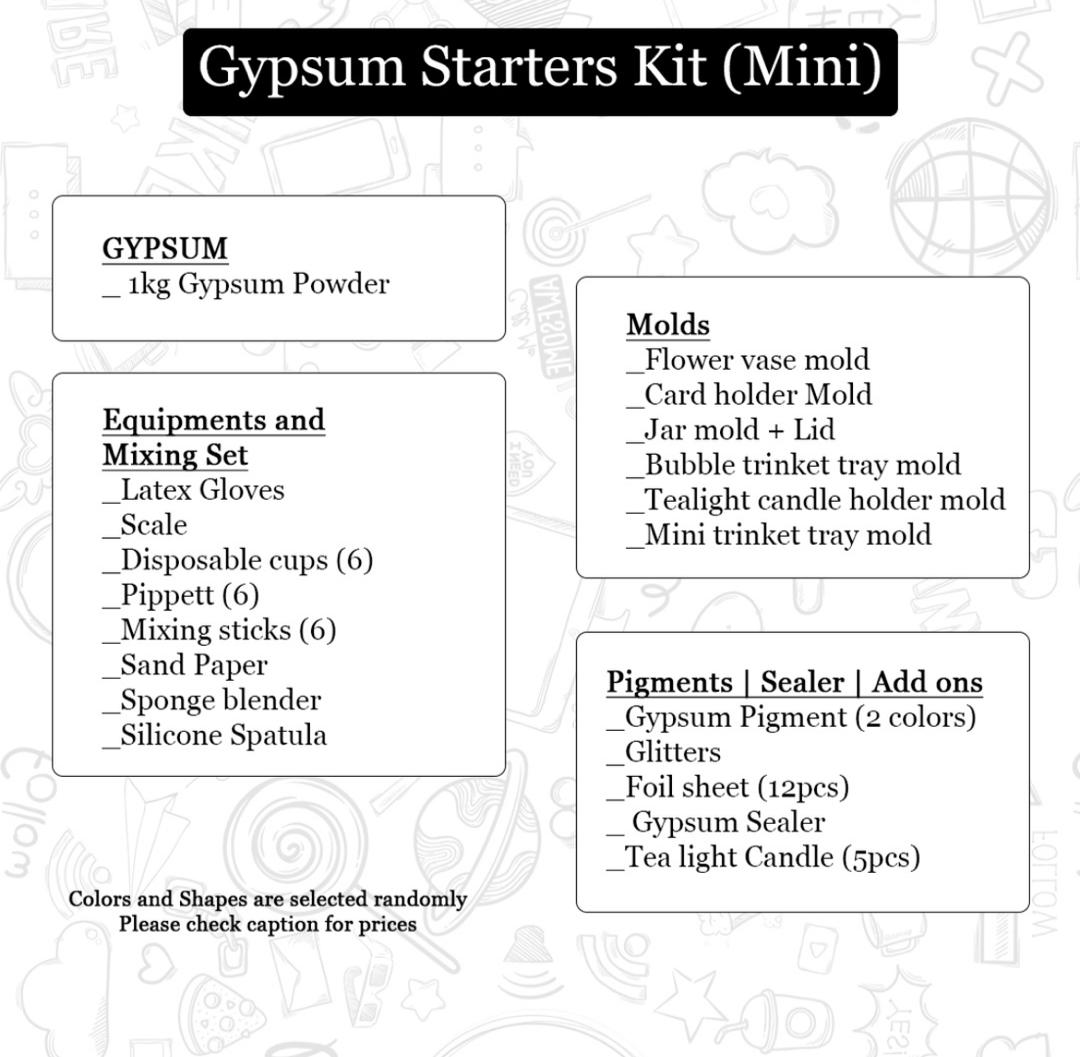 Gypsum Starters Kit
