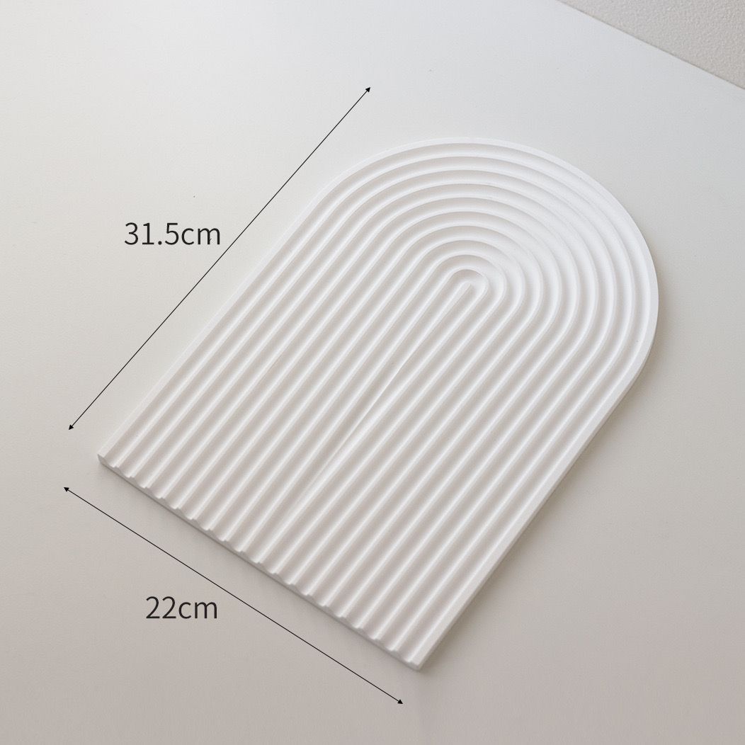 Wave Dish Photo Props Tray