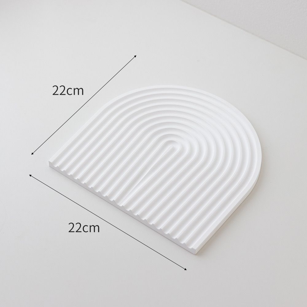 Wave Dish Photo Props Tray