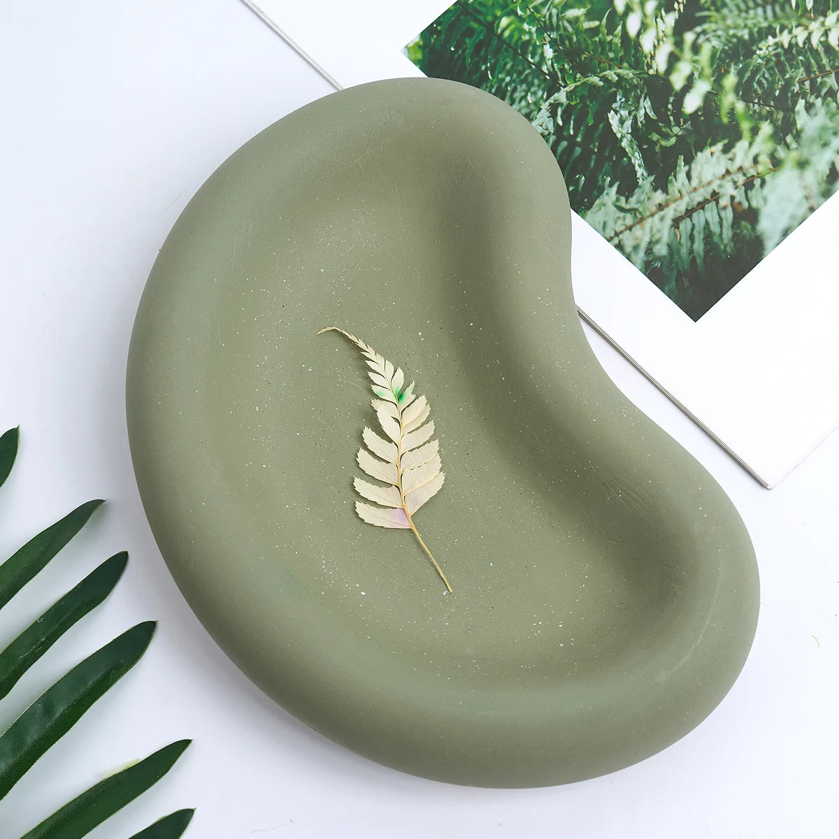Pea Shape Trinket Dish Mold