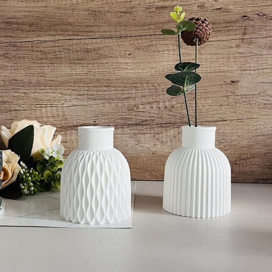 Stripped Vase Silicone Mold