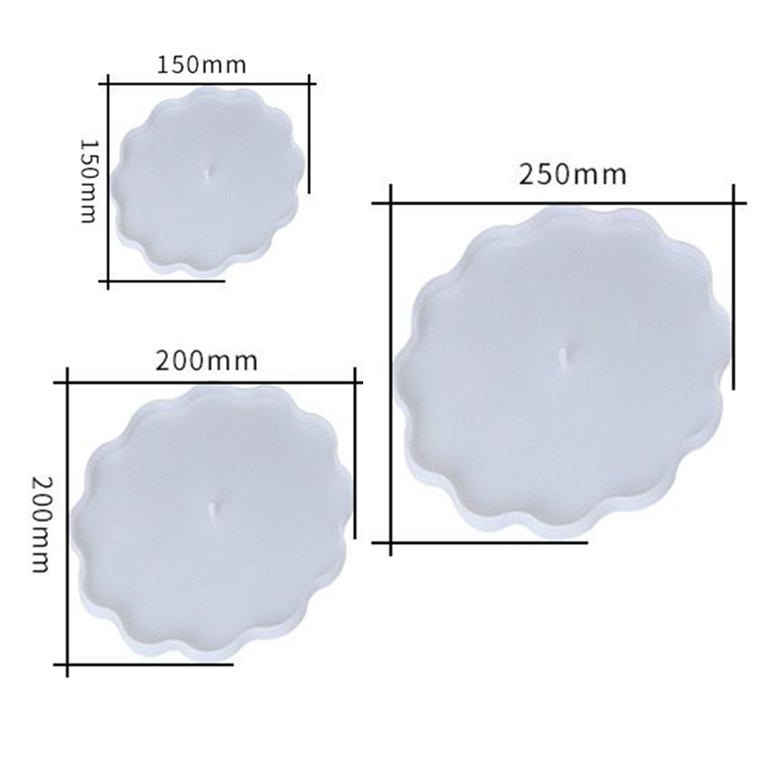 3 Tier Layer Tray Silicone Mold