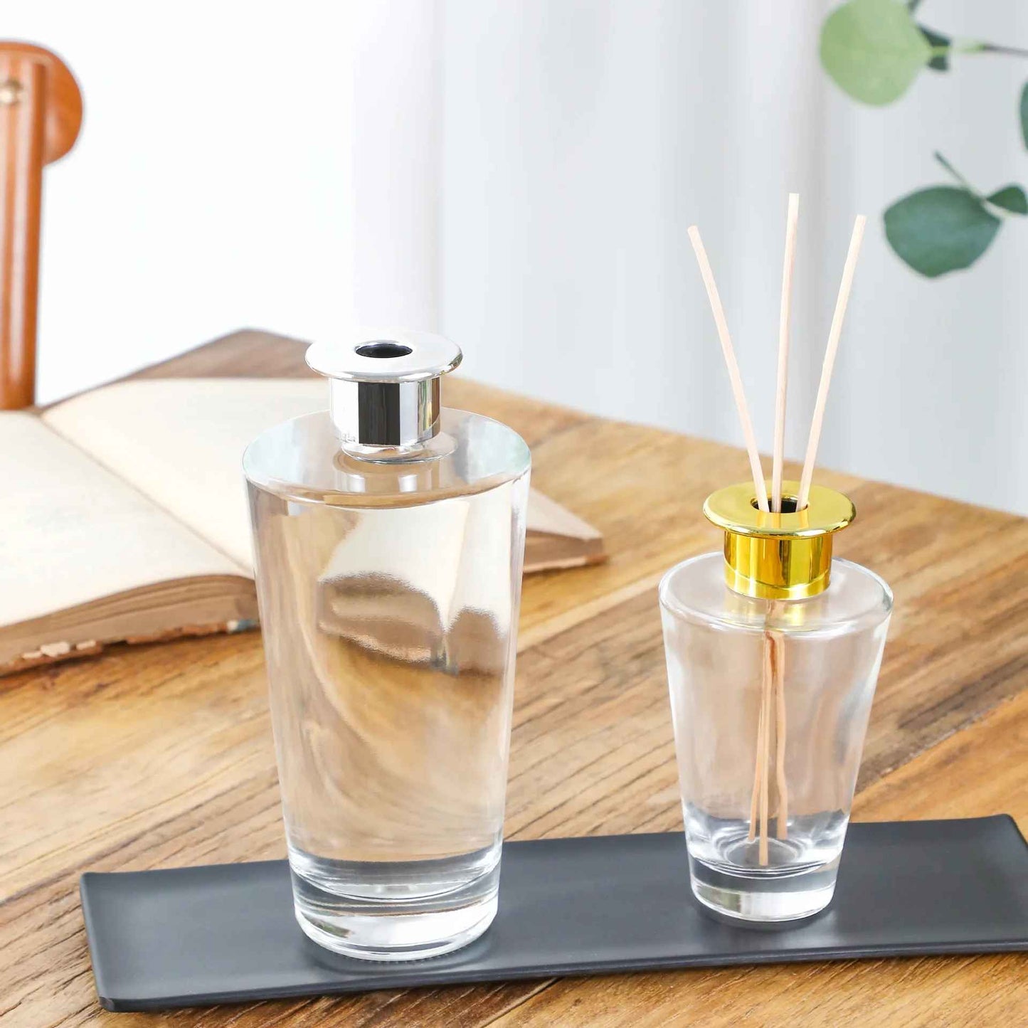 Sleek Diamond Diffuser Glass Bottle/Jar