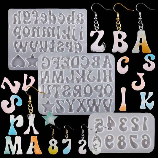 Mini Alphabet Silicone Mold