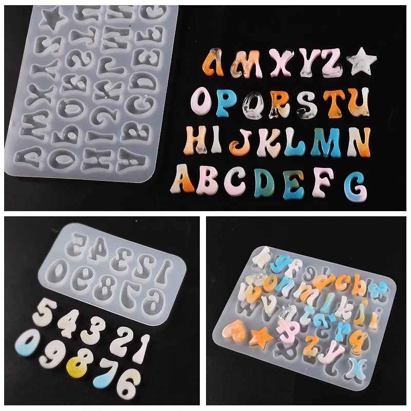 Mini Alphabet Silicone Mold