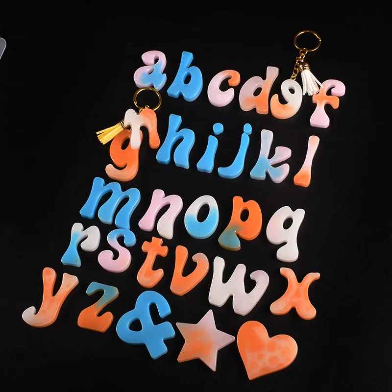 Mini Alphabet Silicone Mold
