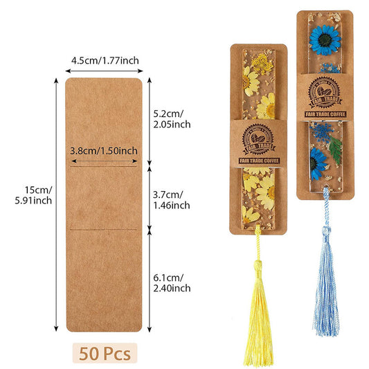 Bookmark Blank Display Cards