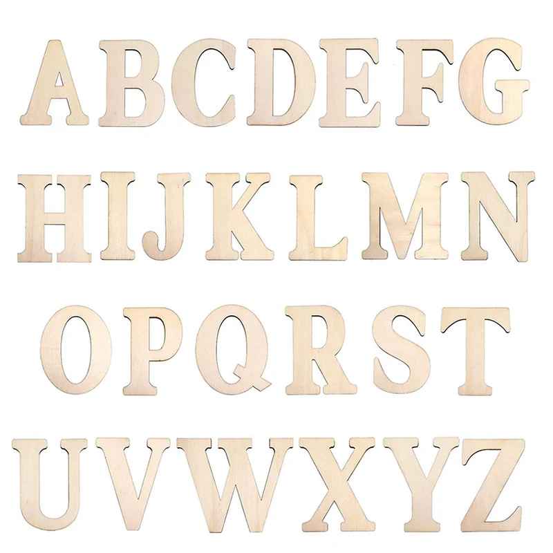 A-Z Wooden Alphabets Letter