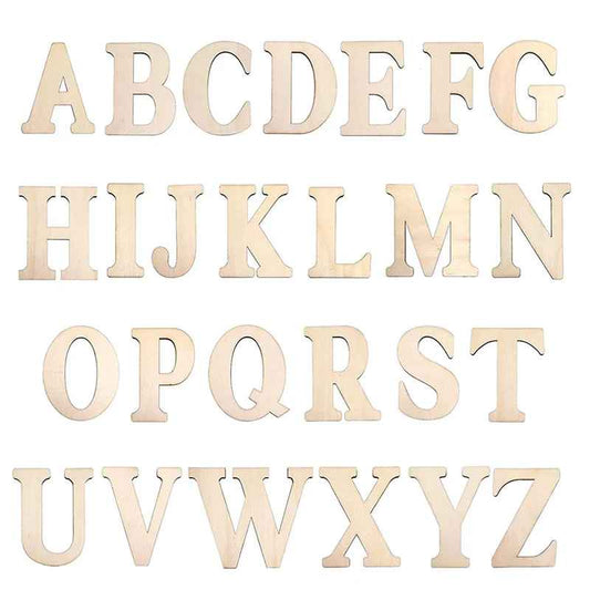 A-Z Wooden Alphabets Letter