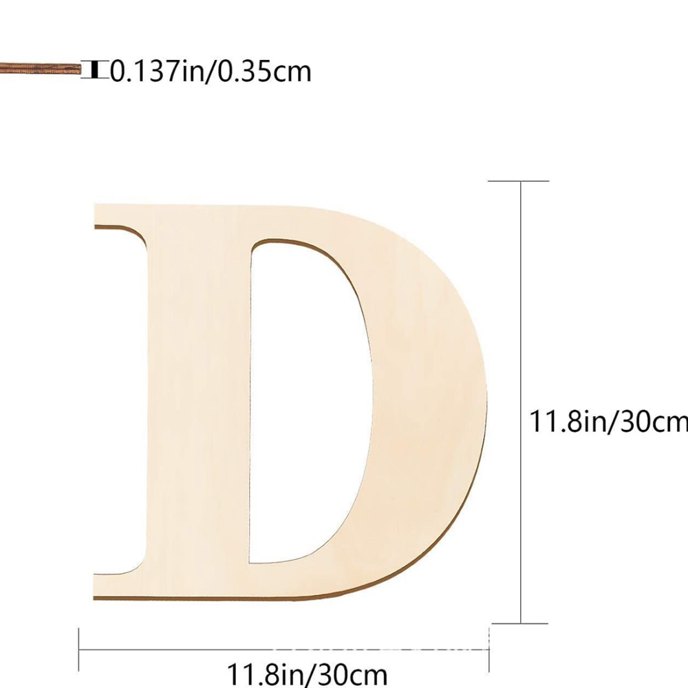 A-Z Wooden Alphabets Letter