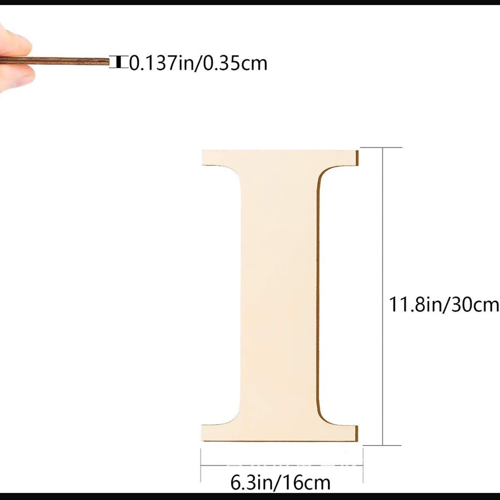 A-Z Wooden Alphabets Letter