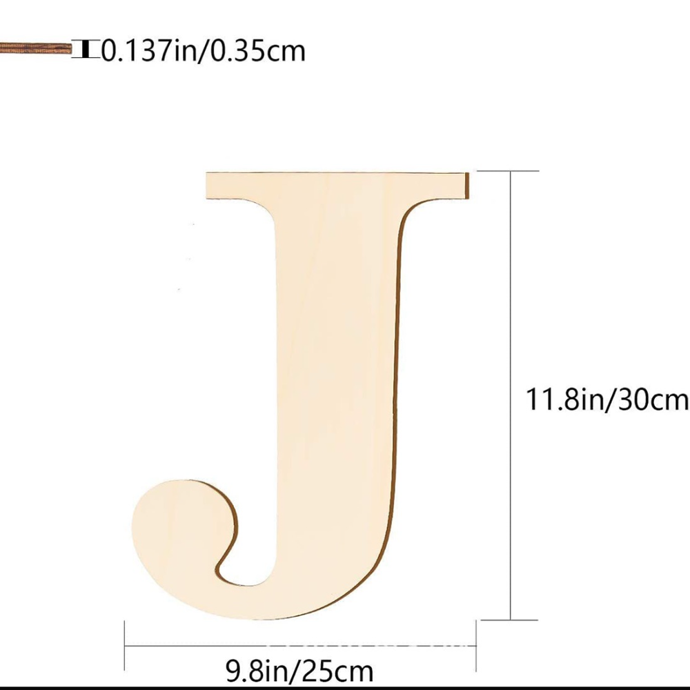 A-Z Wooden Alphabets Letter
