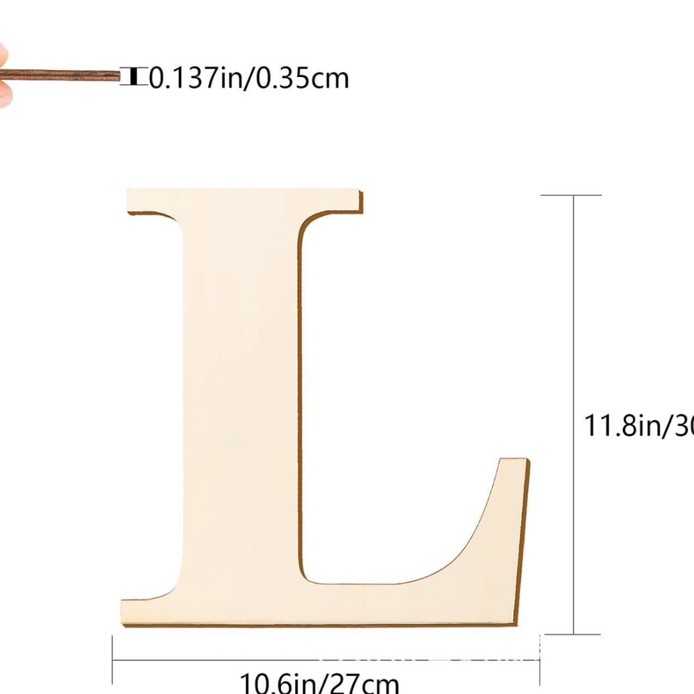 A-Z Wooden Alphabets Letter