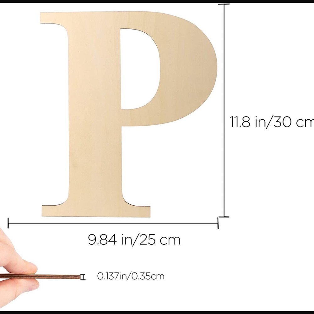 A-Z Wooden Alphabets Letter