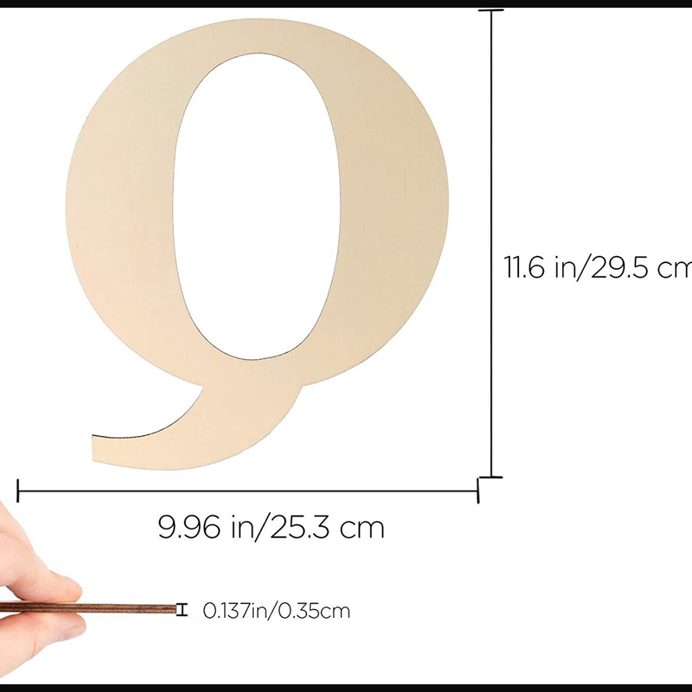 A-Z Wooden Alphabets Letter