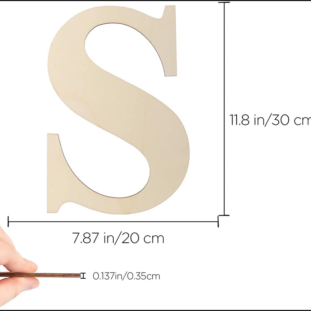 A-Z Wooden Alphabets Letter