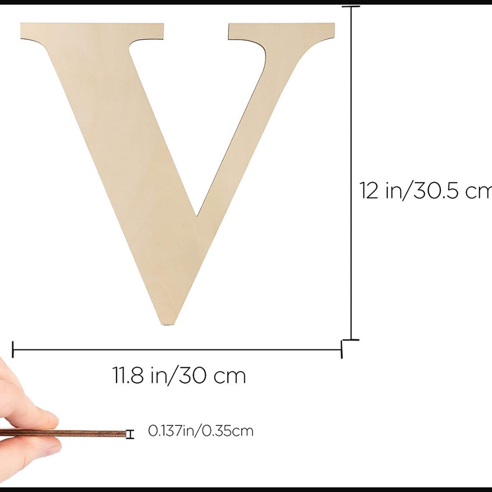 A-Z Wooden Alphabets Letter