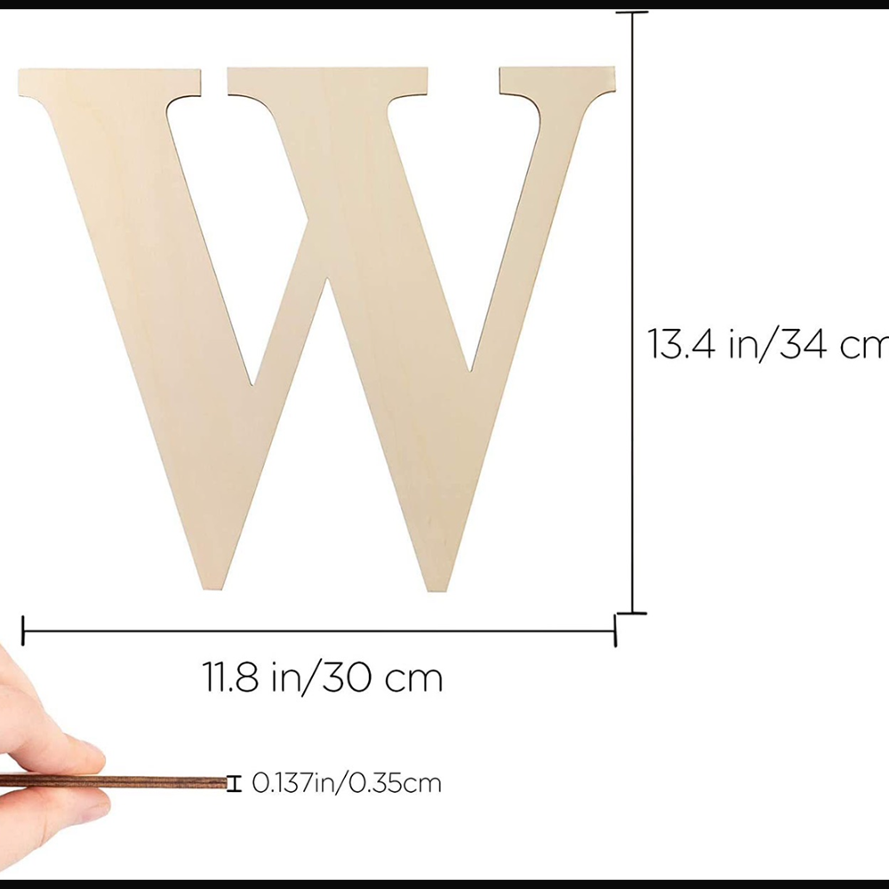 A-Z Wooden Alphabets Letter