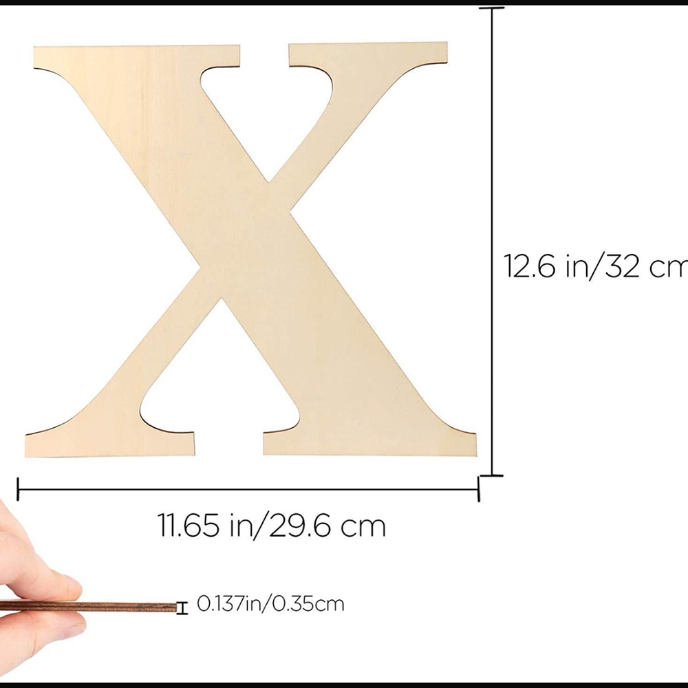 A-Z Wooden Alphabets Letter