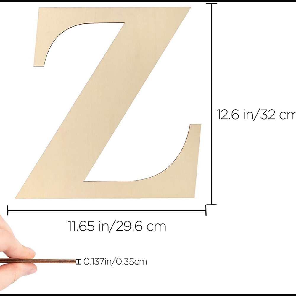 A-Z Wooden Alphabets Letter