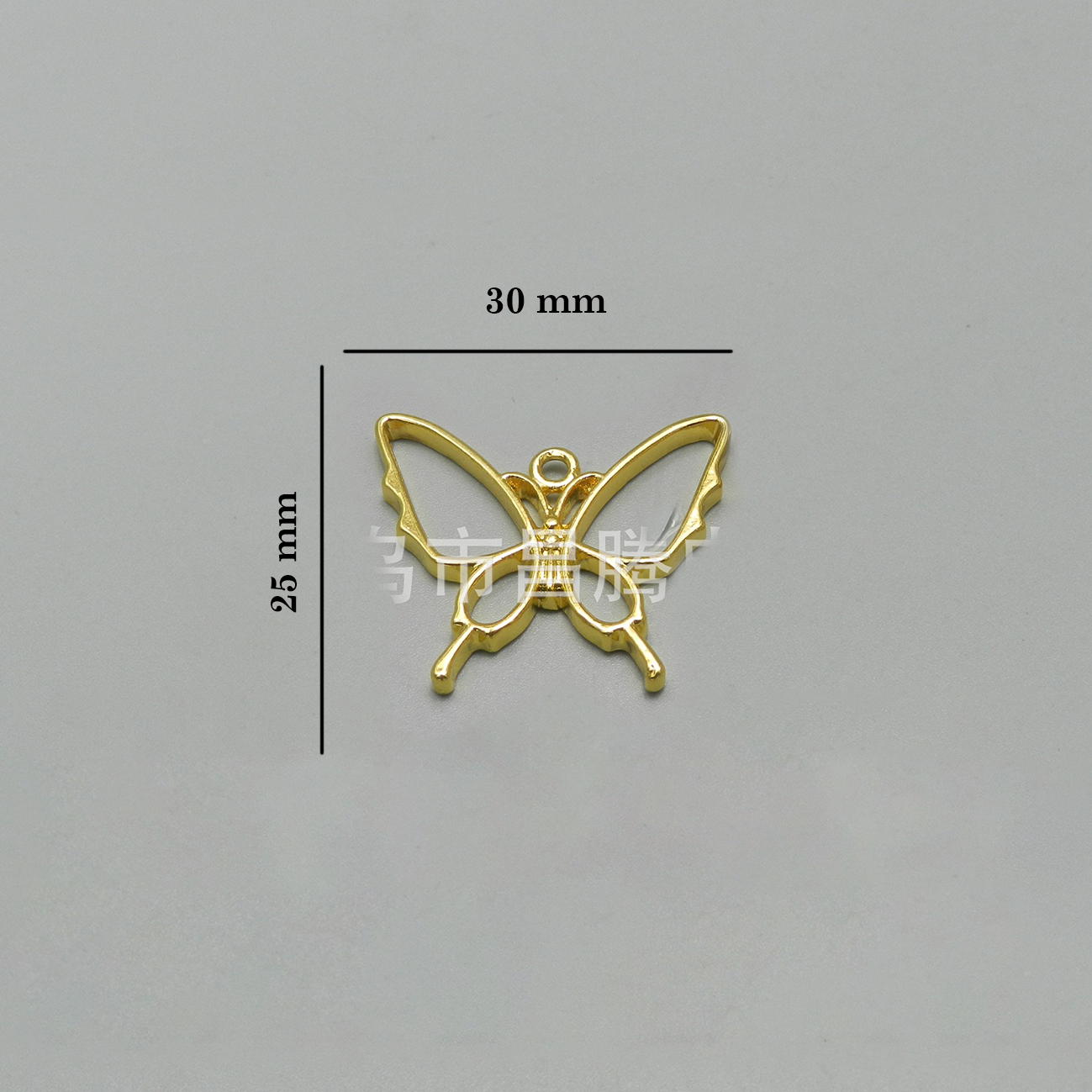 Butterfly Bezel Charms