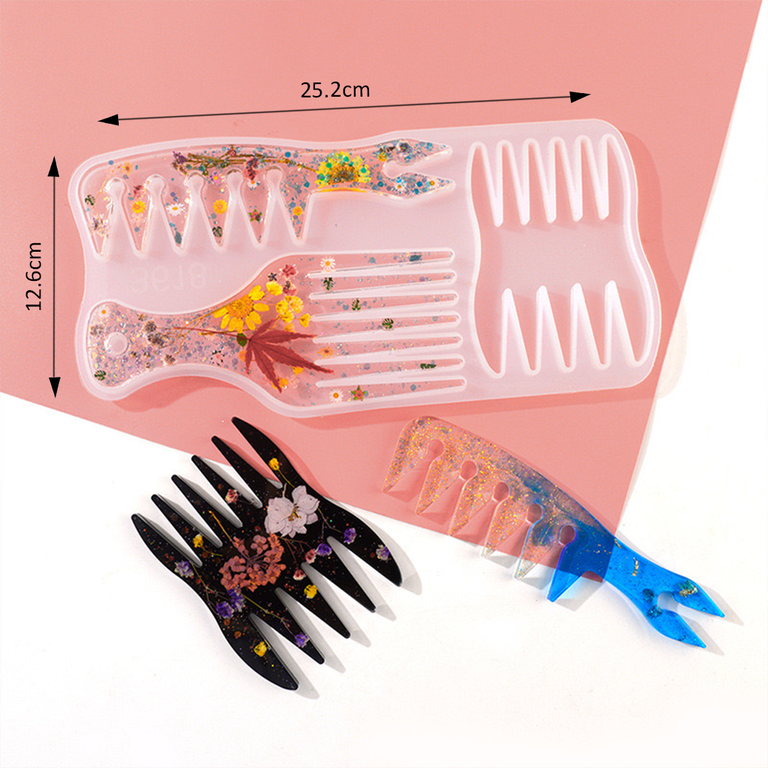 Afro Comb Silicone Mold
