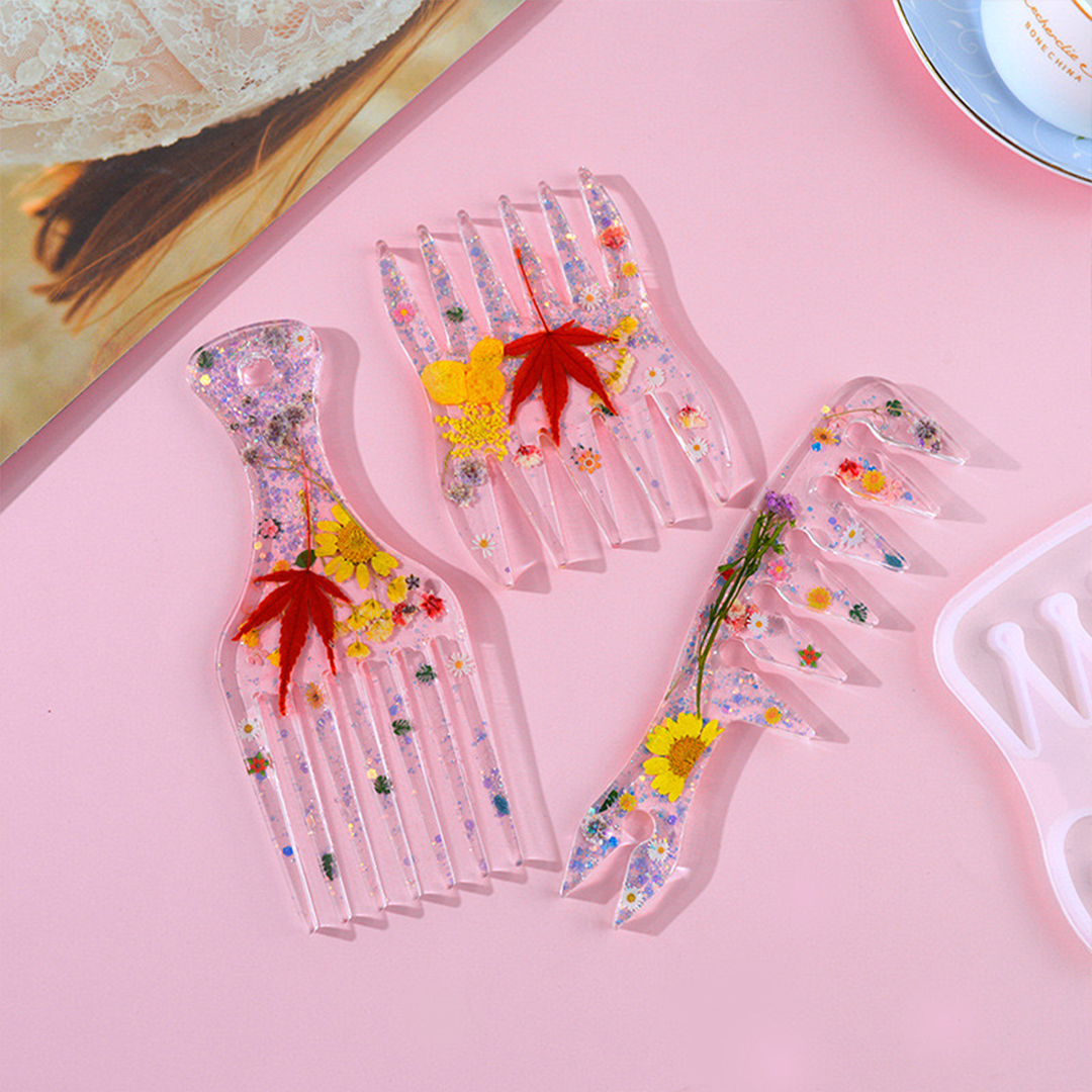 Afro Comb Silicone Mold