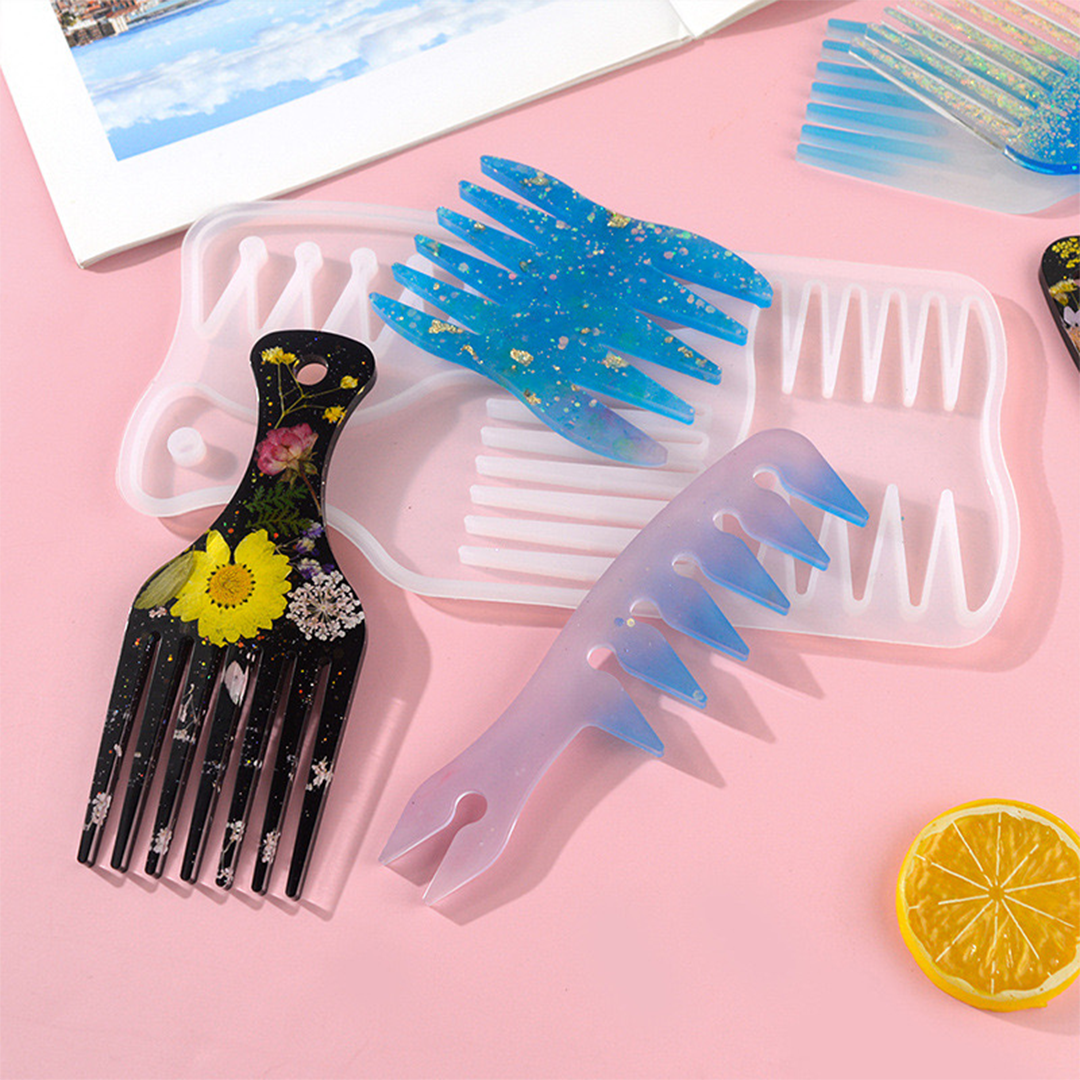Afro Comb Silicone Mold