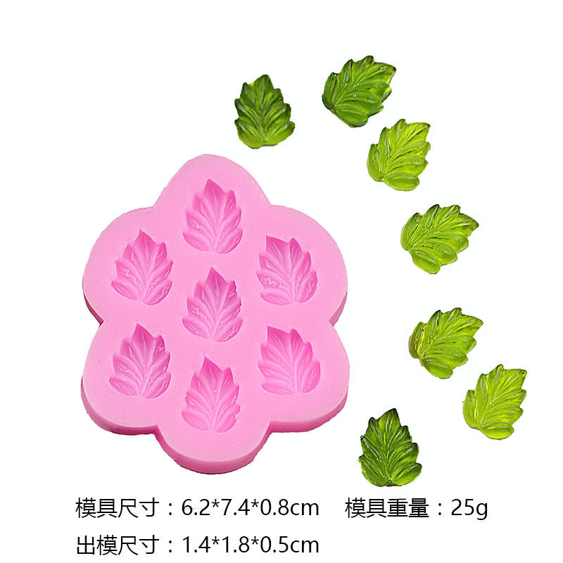 Mini Leaf Silicone Mold