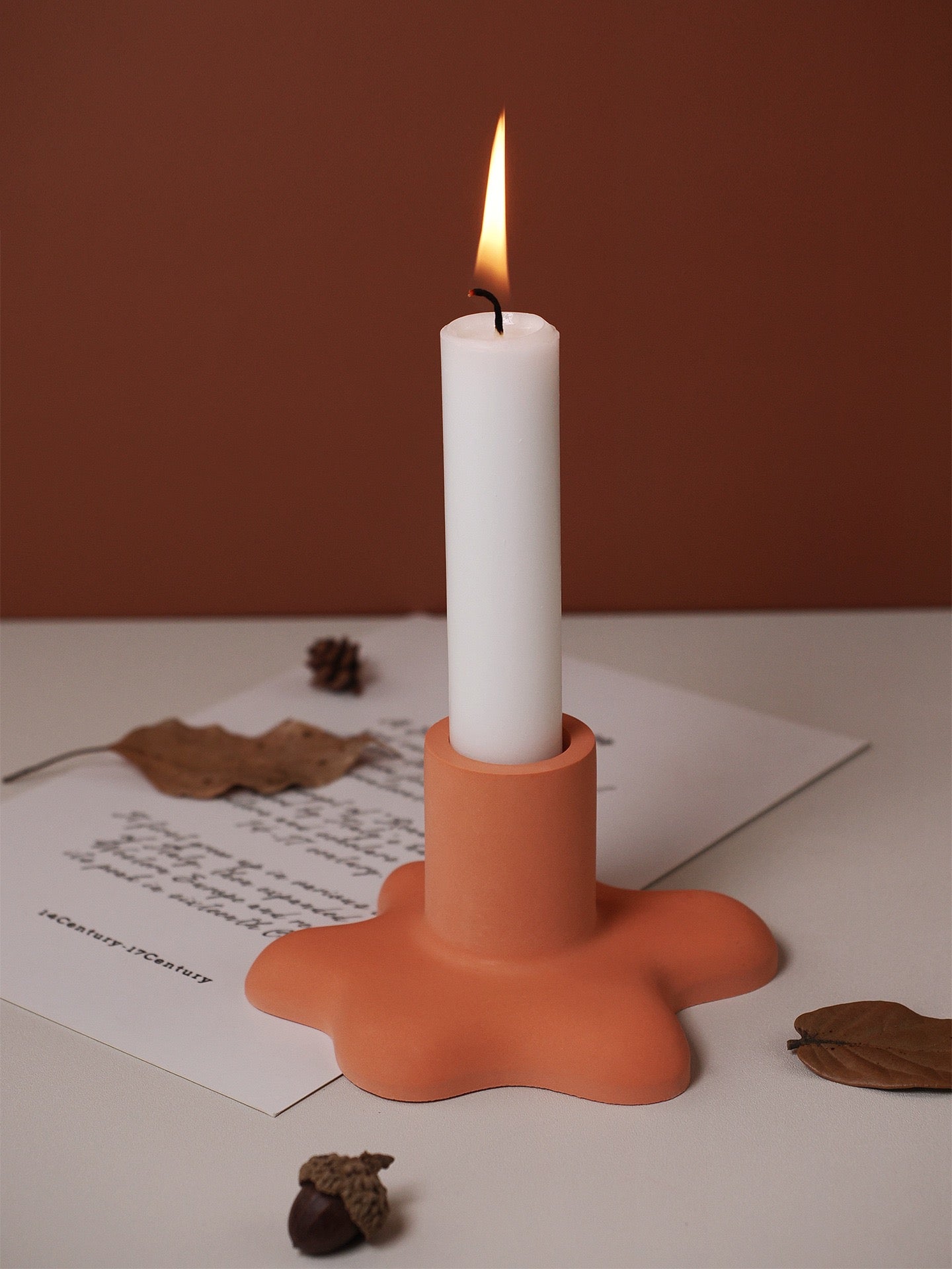 Water Splash Candle Holder Silicone Mold