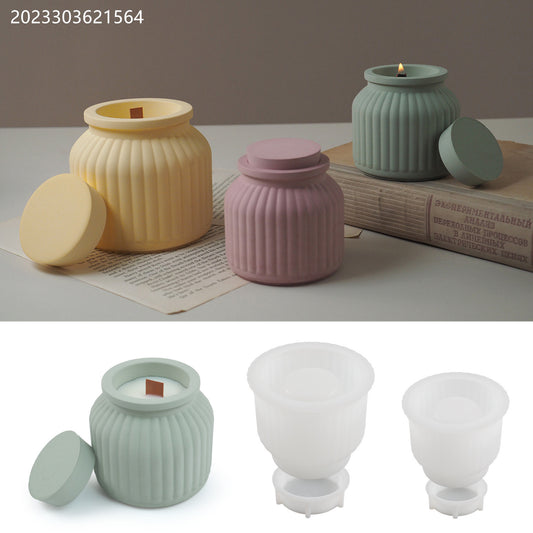 Candle Jar Silicone Mold