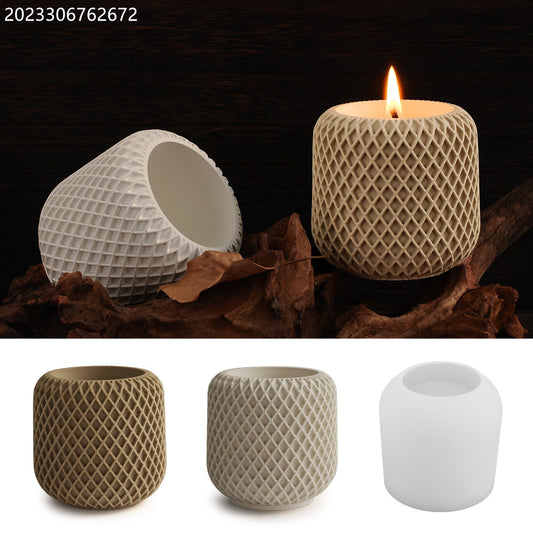 Candle Jar Silicone Mold