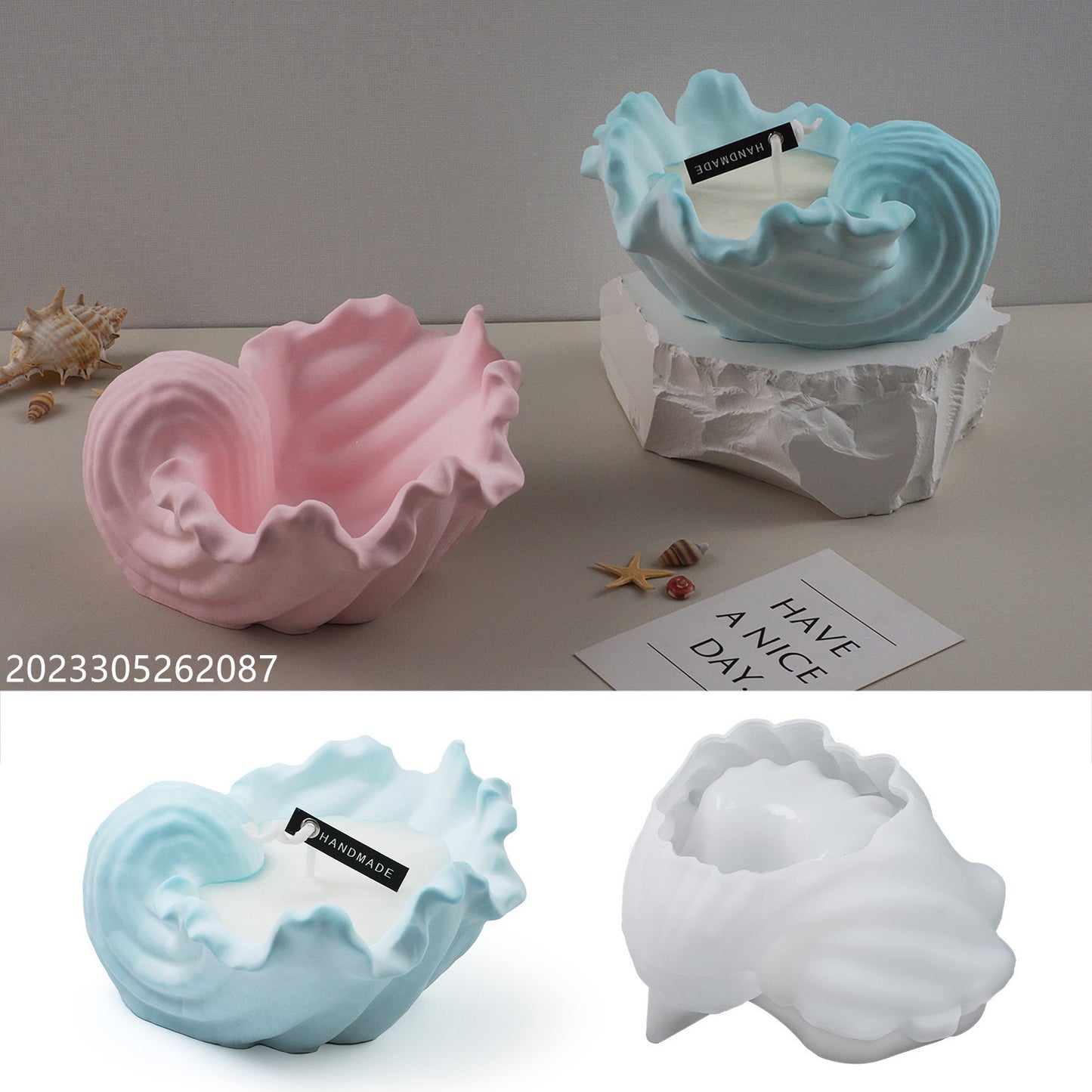 Shell Storage Silicone Mold