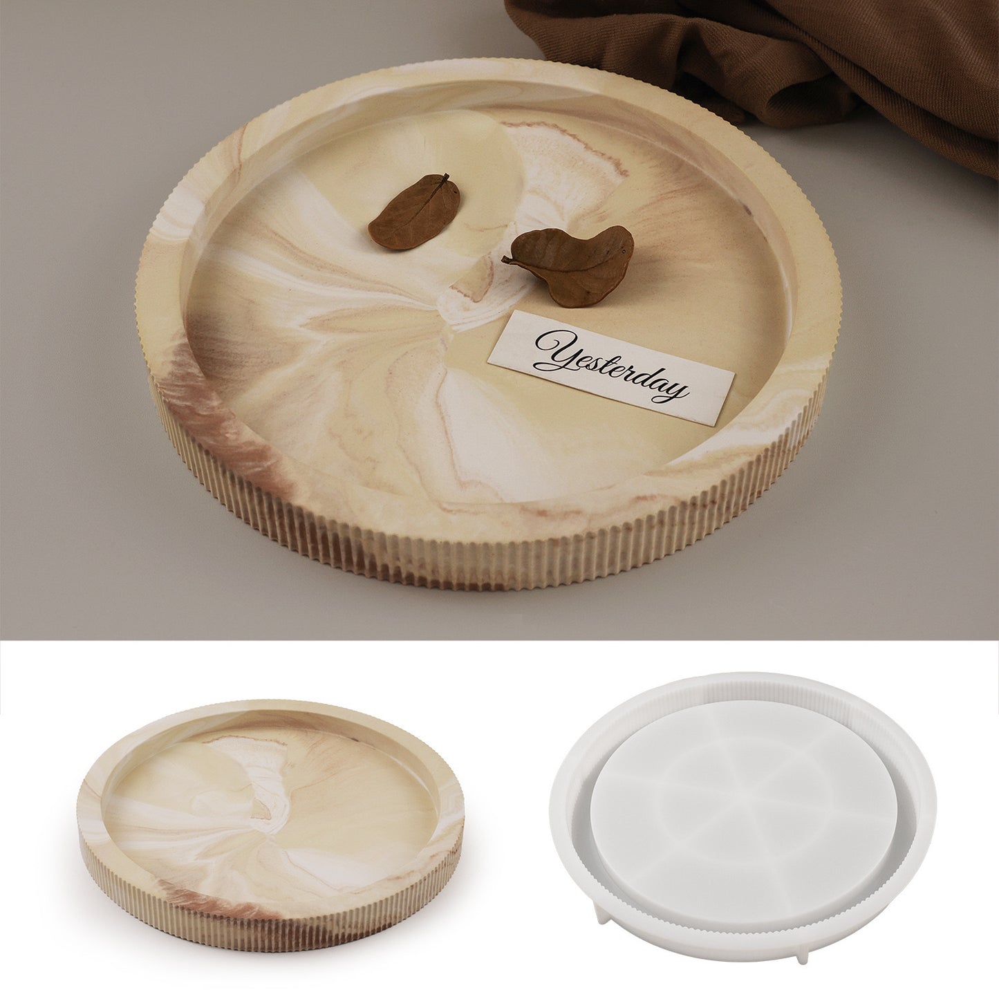 Round Tray Silicone Mold
