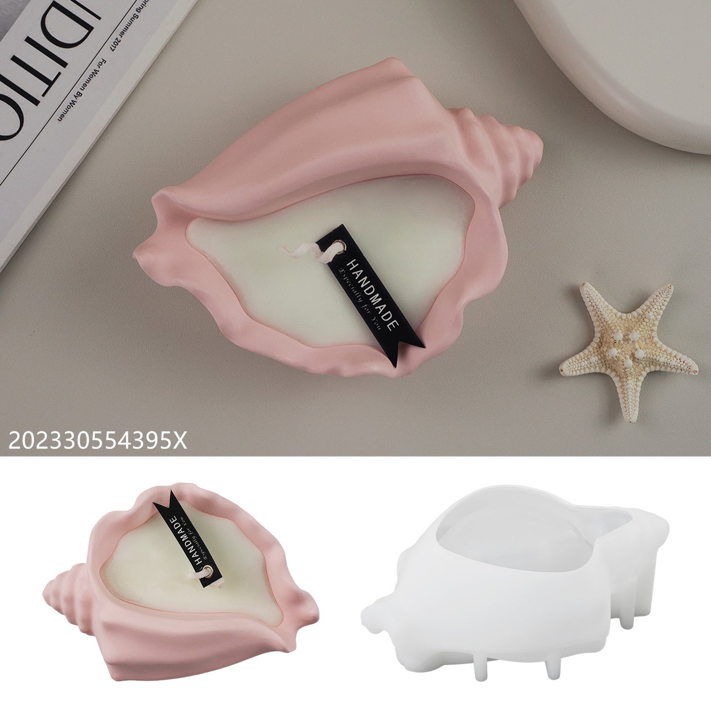 Shell Storage Silicone Mold