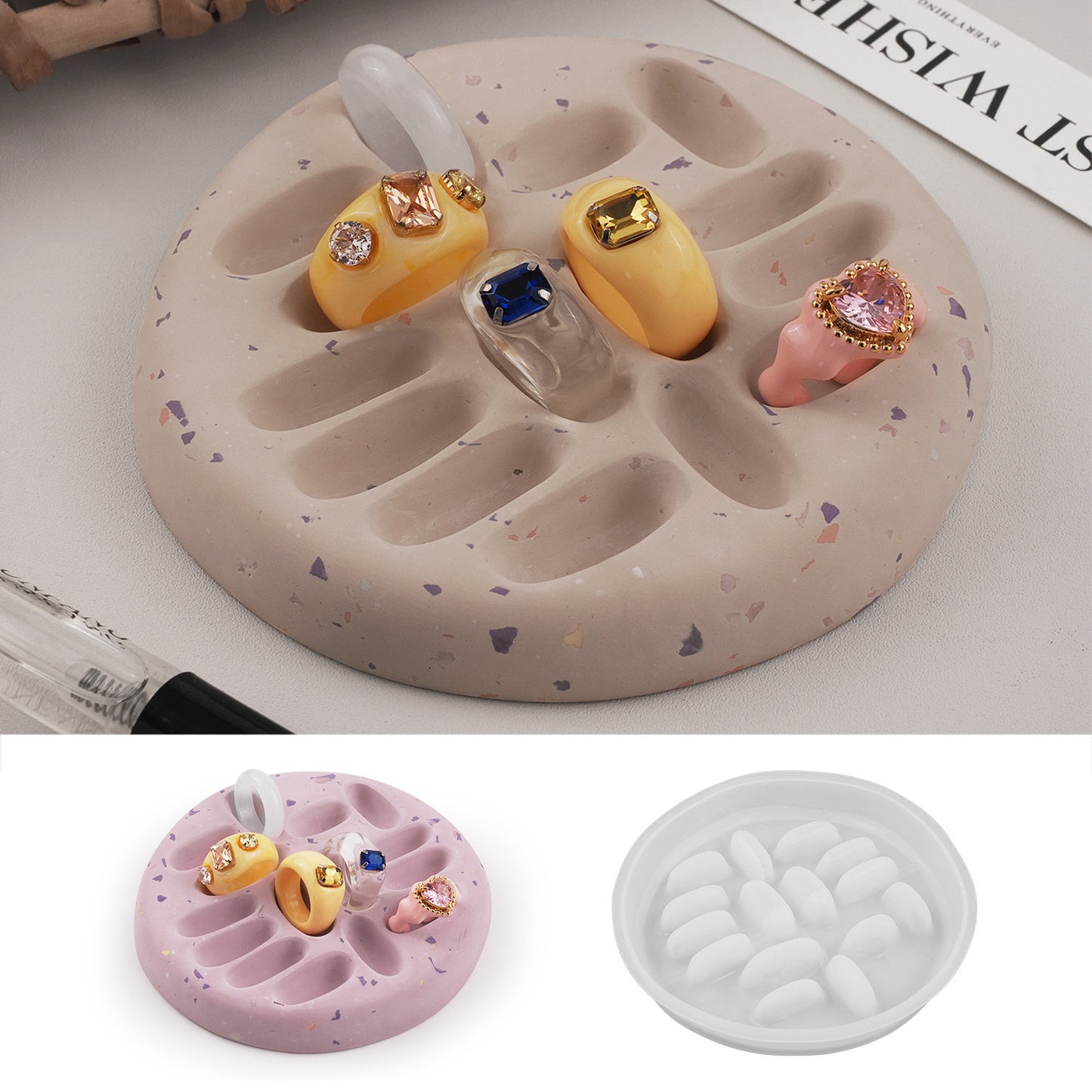 Ring Holder Silicone Mold