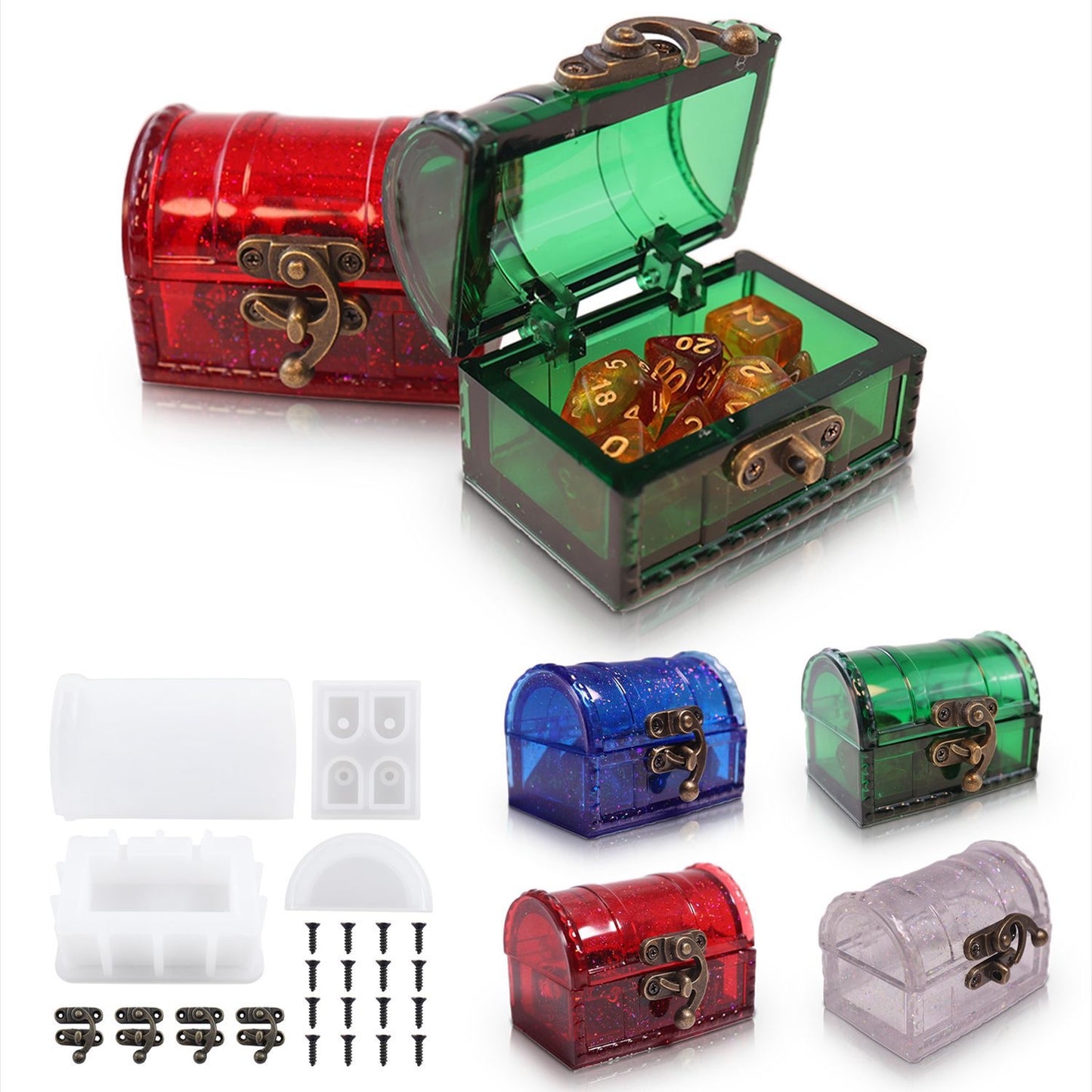 Treasure Chest Silicone Storage Mold