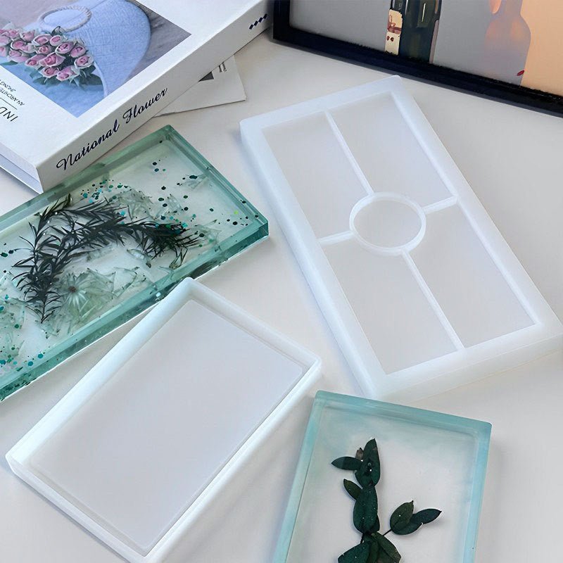 Rectangle Trinket Tray Silicone Mold