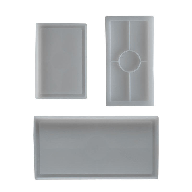 Rectangle Trinket Tray Silicone Mold