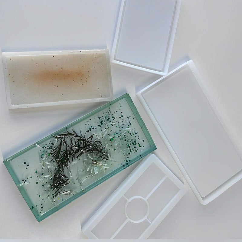 Rectangle Trinket Tray Silicone Mold